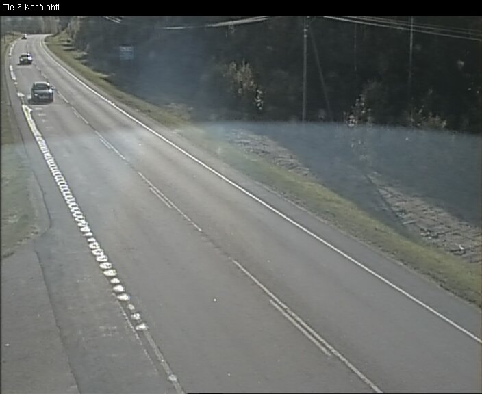 Weather Camera Image Road 6 Kitee, Kesälahti, Kitee, Pohjois-Karjala