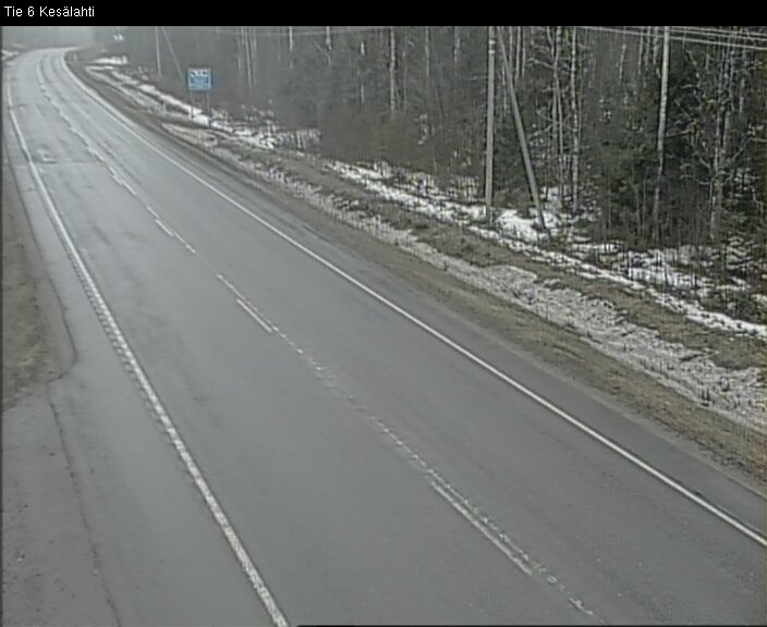 Kelikamerat Kuva Tie 6 Kitee, Kesälahti, Kitee, Pohjois-Karjala