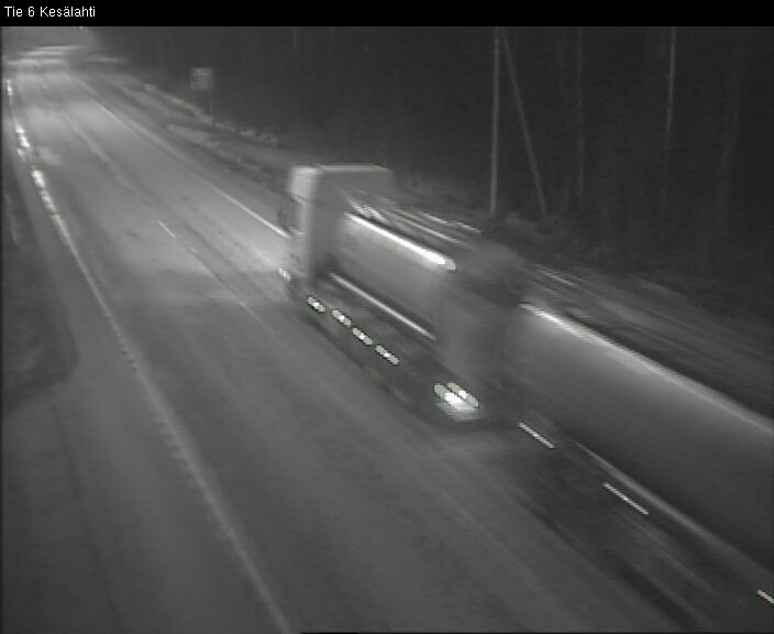 Weather Camera Image Road 6 Kitee, Kesälahti, Kitee, Pohjois-Karjala
