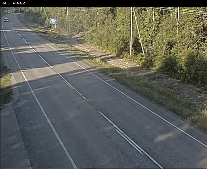 Weather Camera Image Road 6 Kitee, Kesälahti, Kitee, Pohjois-Karjala