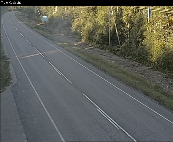 Weather Camera Image Road 6 Kitee, Kesälahti, Kitee, Pohjois-Karjala