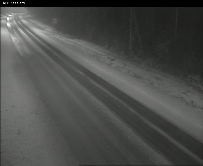 Weather Camera Image Road 6 Kitee, Kesälahti, Kitee, Pohjois-Karjala
