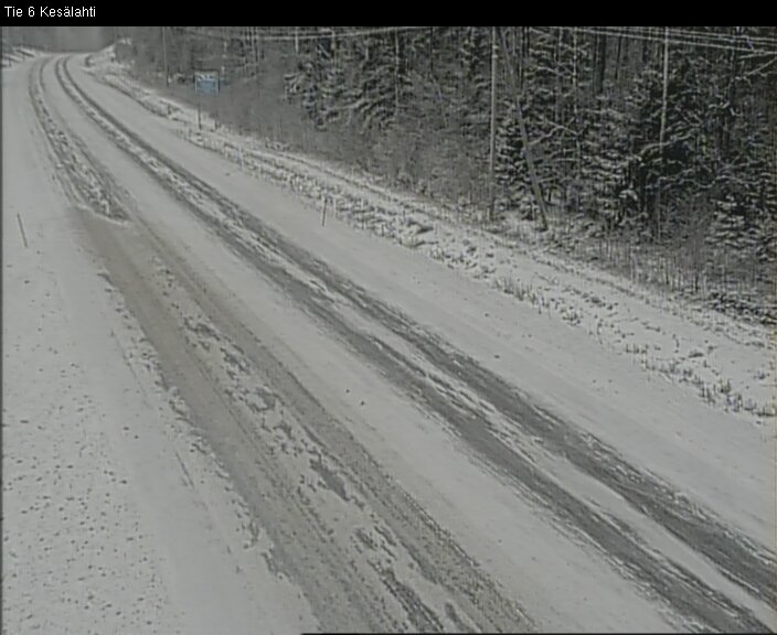 Kelikamerat Kuva Tie 6 Kitee, Kesälahti, Kitee, Pohjois-Karjala