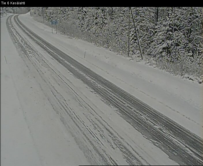 Kelikamerat Kuva Tie 6 Kitee, Kesälahti, Kitee, Pohjois-Karjala