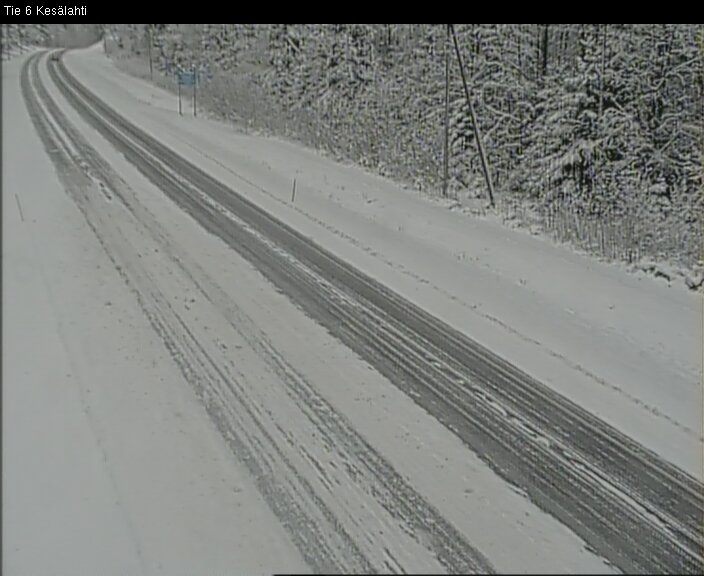 Kelikamerat Kuva Tie 6 Kitee, Kesälahti, Kitee, Pohjois-Karjala