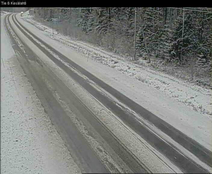 Kelikamerat Kuva Tie 6 Kitee, Kesälahti, Kitee, Pohjois-Karjala
