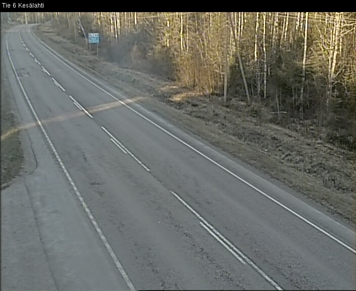 Weather Camera Image Väg 6 Kitee, Kesälax, Kitee, Pohjois-Karjala