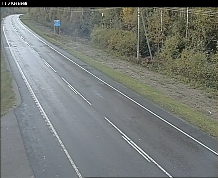 Weather Camera Image Road 6 Kitee, Kesälahti, Kitee, Pohjois-Karjala