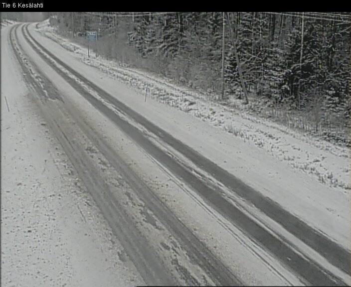 Kelikamerat Kuva Tie 6 Kitee, Kesälahti, Kitee, Pohjois-Karjala