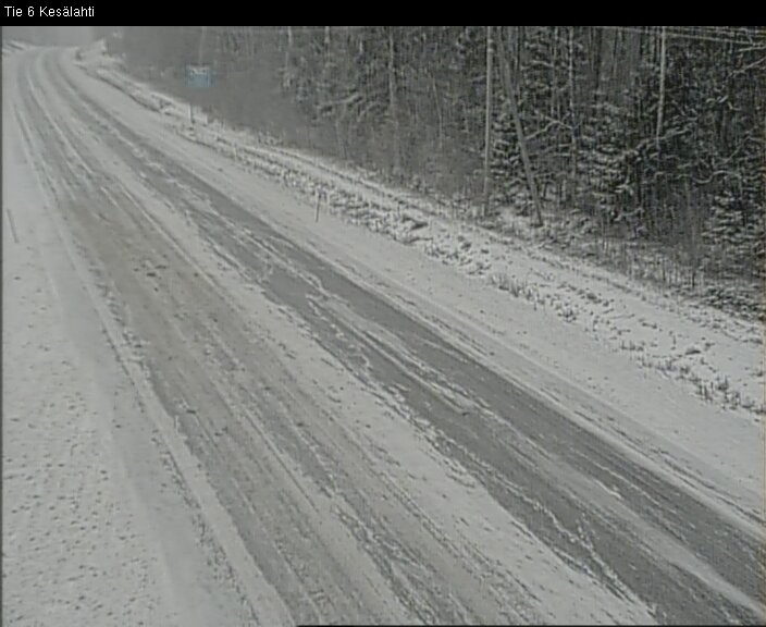 Kelikamerat Kuva Tie 6 Kitee, Kesälahti, Kitee, Pohjois-Karjala
