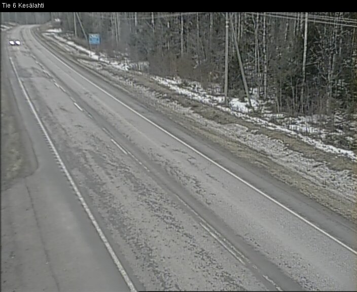 Kelikamerat Kuva Tie 6 Kitee, Kesälahti, Kitee, Pohjois-Karjala