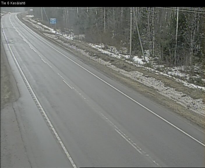 Kelikamerat Kuva Tie 6 Kitee, Kesälahti, Kitee, Pohjois-Karjala