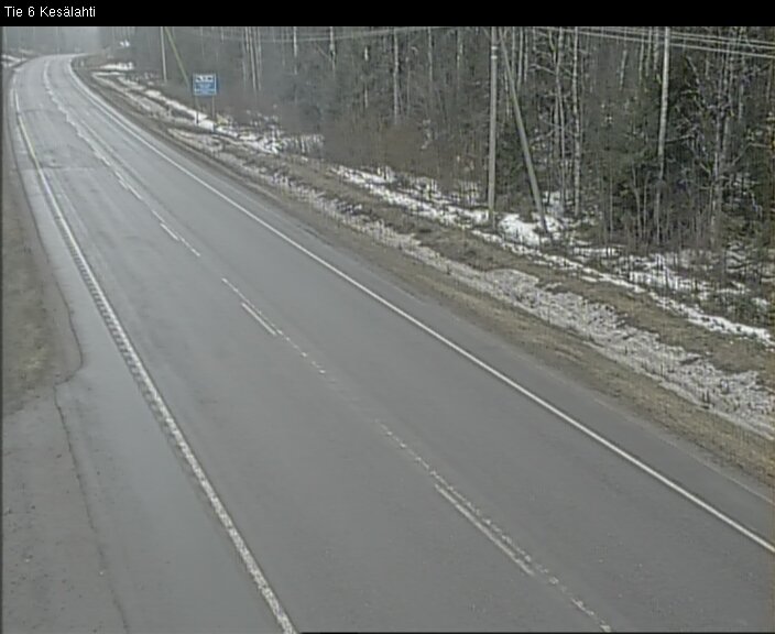 Kelikamerat Kuva Tie 6 Kitee, Kesälahti, Kitee, Pohjois-Karjala