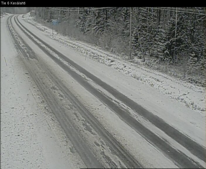 Kelikamerat Kuva Tie 6 Kitee, Kesälahti, Kitee, Pohjois-Karjala