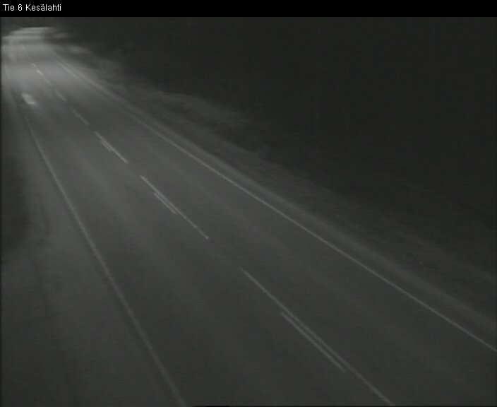 Weather Camera Image Väg 6 Kitee, Kesälax, Kitee, Pohjois-Karjala