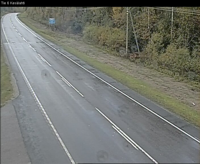 Weather Camera Image Road 6 Kitee, Kesälahti, Kitee, Pohjois-Karjala