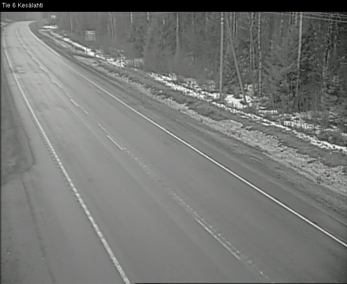 Kelikamerat Kuva Tie 6 Kitee, Kesälahti, Kitee, Pohjois-Karjala