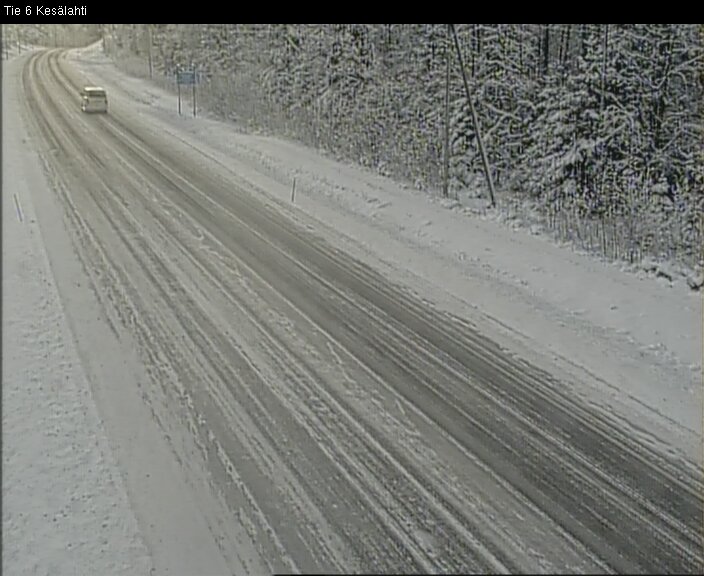 Weather Camera Image Road 6 Kitee, Kesälahti, Kitee, Pohjois-Karjala