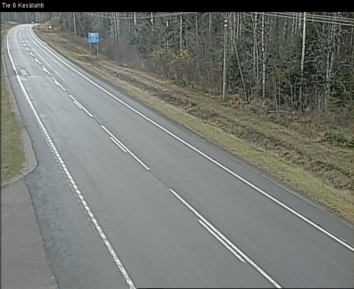 Kelikamerat Kuva Tie 6 Kitee, Kesälahti, Kitee, Pohjois-Karjala