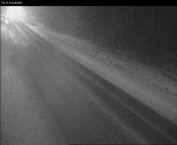 Weather Camera Image Road 6 Kitee, Kesälahti, Kitee, Pohjois-Karjala