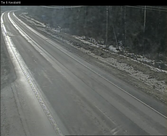 Weather Camera Image Road 6 Kitee, Kesälahti, Kitee, Pohjois-Karjala