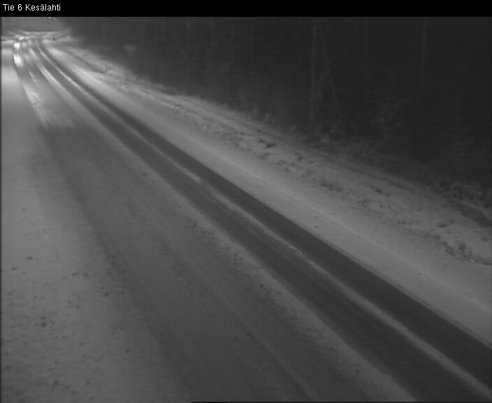 Weather Camera Image Road 6 Kitee, Kesälahti, Kitee, Pohjois-Karjala