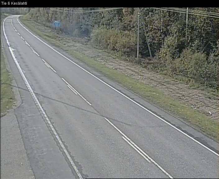 Weather Camera Image Road 6 Kitee, Kesälahti, Kitee, Pohjois-Karjala