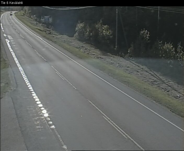 Weather Camera Image Road 6 Kitee, Kesälahti, Kitee, Pohjois-Karjala