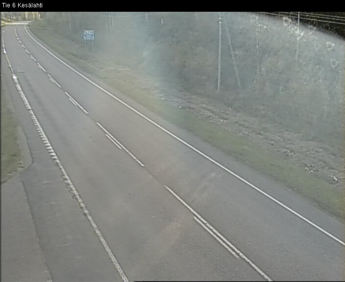 Weather Camera Image Road 6 Kitee, Kesälahti, Kitee, Pohjois-Karjala