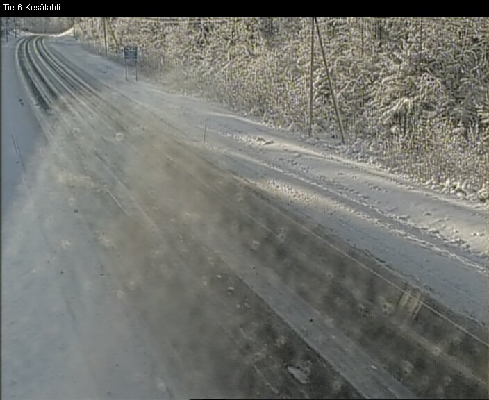 Kelikamerat Kuva Tie 6 Kitee, Kesälahti, Kitee, Pohjois-Karjala