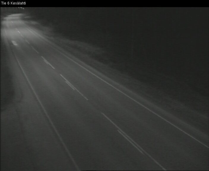 Weather Camera Image Väg 6 Kitee, Kesälax, Kitee, Pohjois-Karjala
