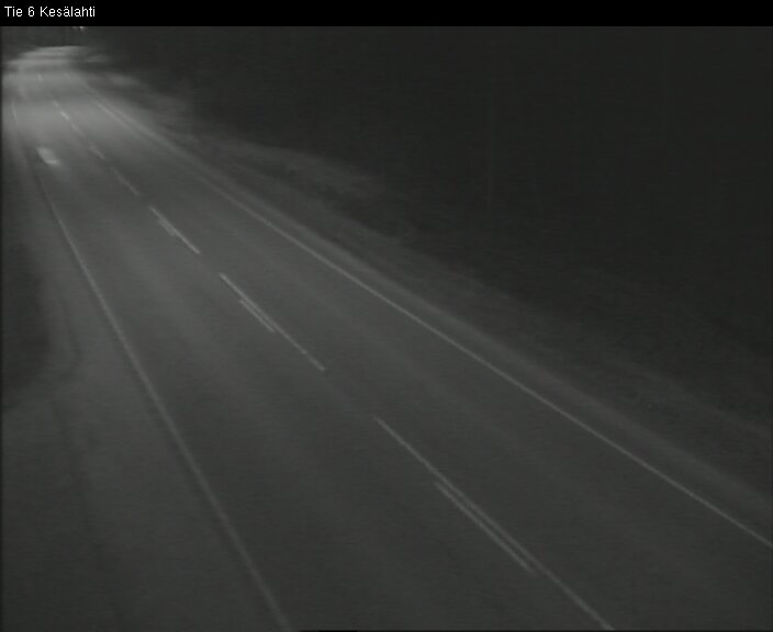 Weather Camera Image Väg 6 Kitee, Kesälax, Kitee, Pohjois-Karjala