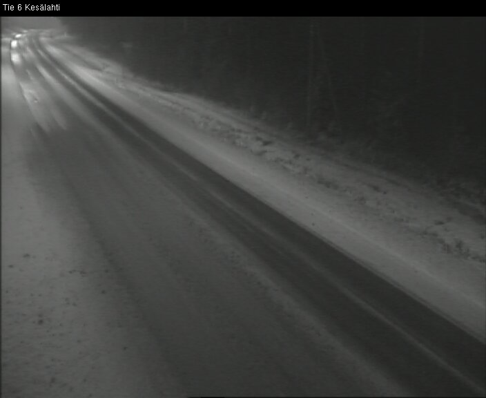 Weather Camera Image Road 6 Kitee, Kesälahti, Kitee, Pohjois-Karjala