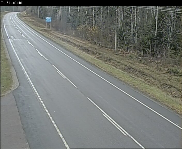 Kelikamerat Kuva Tie 6 Kitee, Kesälahti, Kitee, Pohjois-Karjala