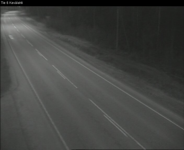 Weather Camera Image Väg 6 Kitee, Kesälax, Kitee, Pohjois-Karjala