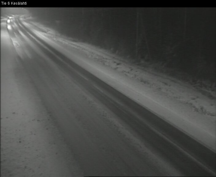Weather Camera Image Road 6 Kitee, Kesälahti, Kitee, Pohjois-Karjala