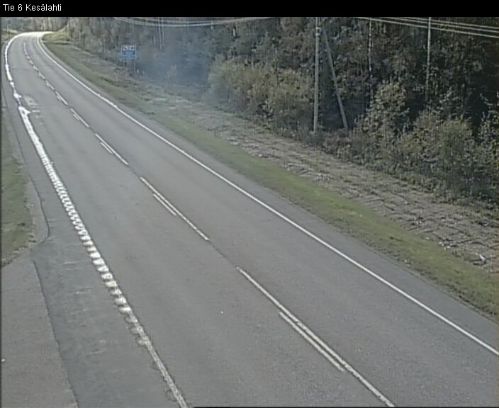 Weather Camera Image Road 6 Kitee, Kesälahti, Kitee, Pohjois-Karjala