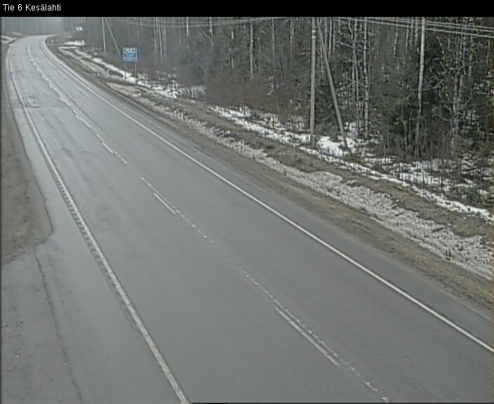 Kelikamerat Kuva Tie 6 Kitee, Kesälahti, Kitee, Pohjois-Karjala