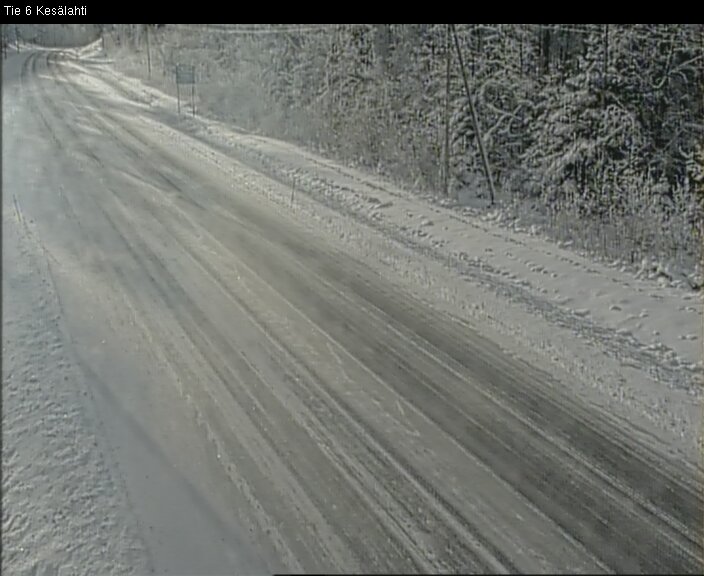 Weather Camera Image Road 6 Kitee, Kesälahti, Kitee, Pohjois-Karjala