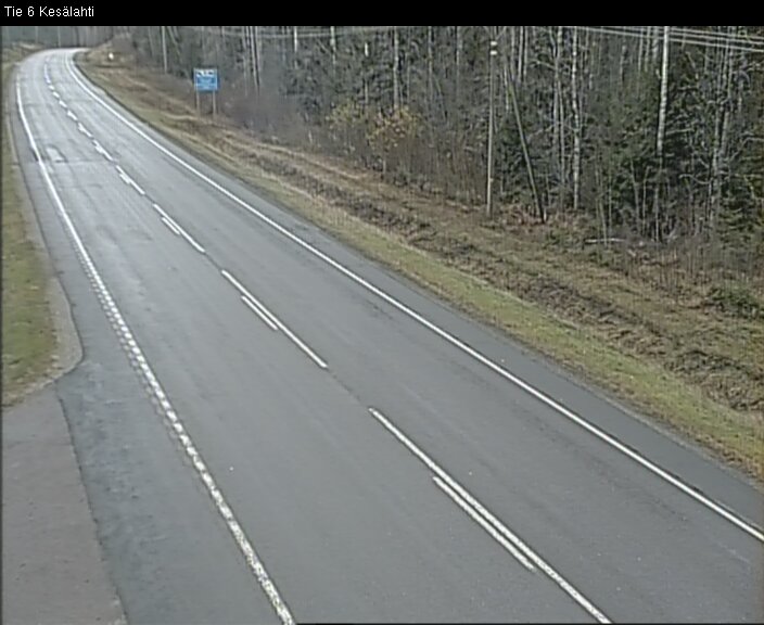 Kelikamerat Kuva Tie 6 Kitee, Kesälahti, Kitee, Pohjois-Karjala