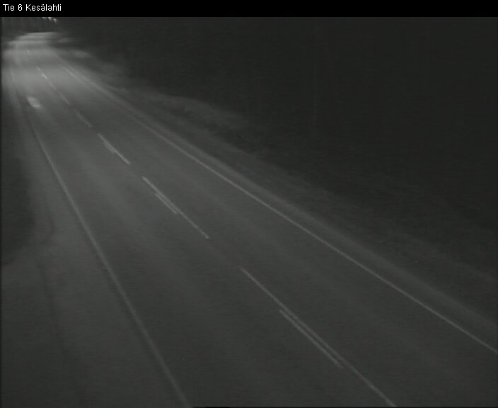 Weather Camera Image Väg 6 Kitee, Kesälax, Kitee, Pohjois-Karjala