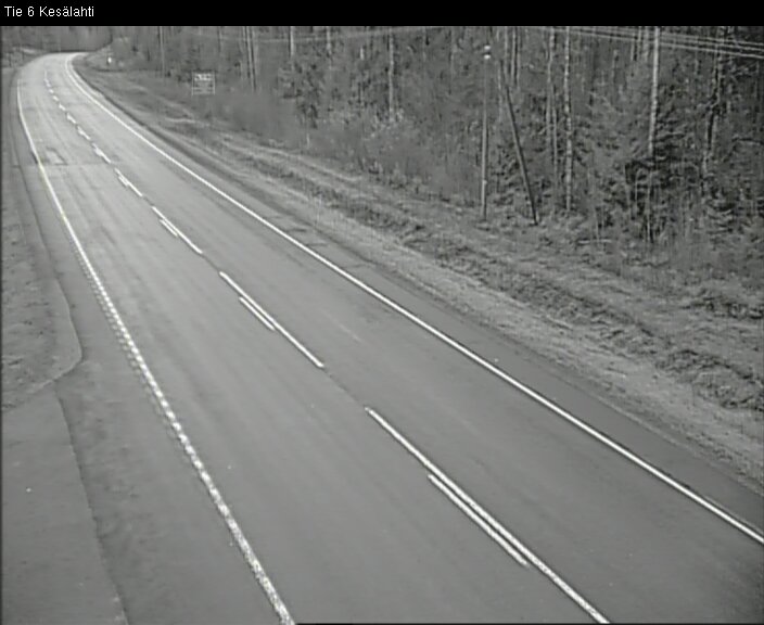 Kelikamerat Kuva Tie 6 Kitee, Kesälahti, Kitee, Pohjois-Karjala