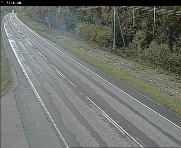 Weather Camera Image Road 6 Kitee, Kesälahti, Kitee, Pohjois-Karjala