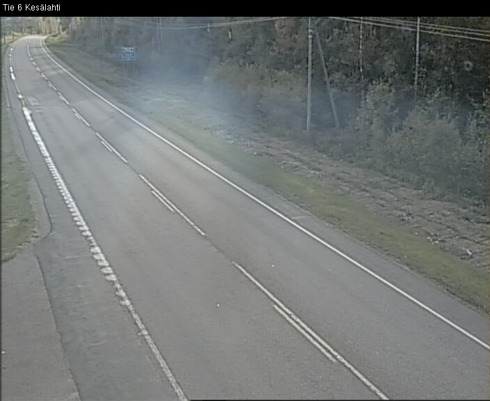 Weather Camera Image Road 6 Kitee, Kesälahti, Kitee, Pohjois-Karjala