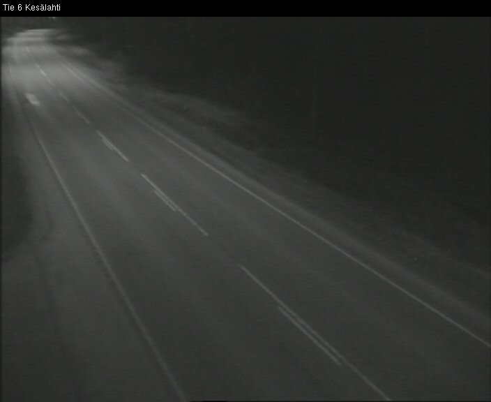 Weather Camera Image Road 6 Kitee, Kesälahti, Kitee, Pohjois-Karjala