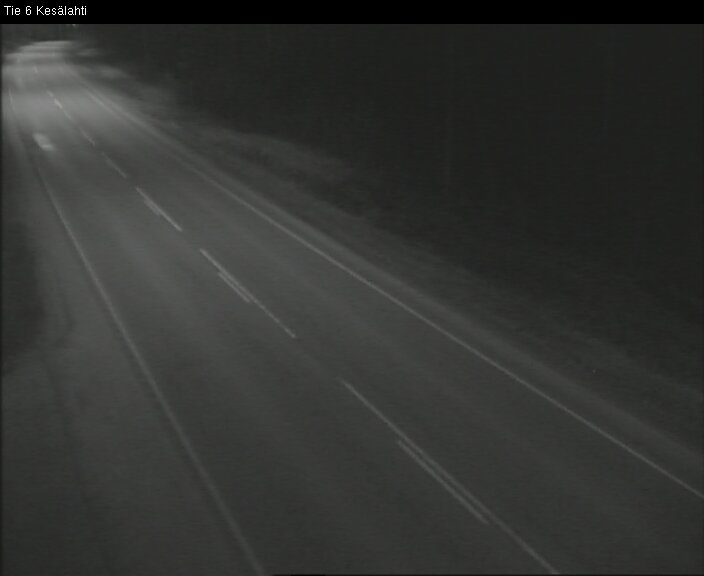 Weather Camera Image Väg 6 Kitee, Kesälax, Kitee, Pohjois-Karjala