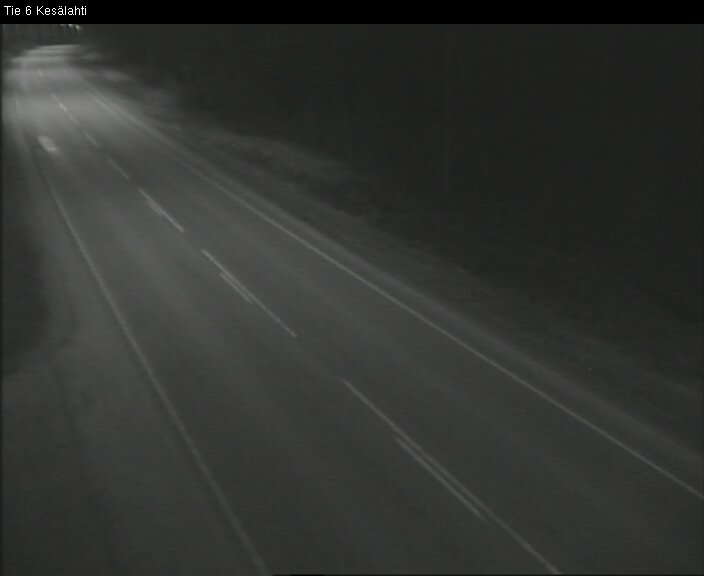 Weather Camera Image Väg 6 Kitee, Kesälax, Kitee, Pohjois-Karjala