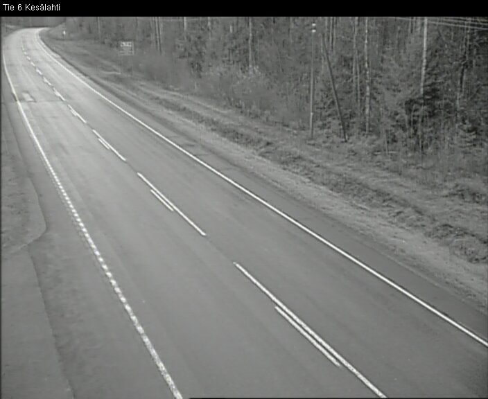 Kelikamerat Kuva Tie 6 Kitee, Kesälahti, Kitee, Pohjois-Karjala