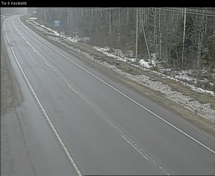 Kelikamerat Kuva Tie 6 Kitee, Kesälahti, Kitee, Pohjois-Karjala