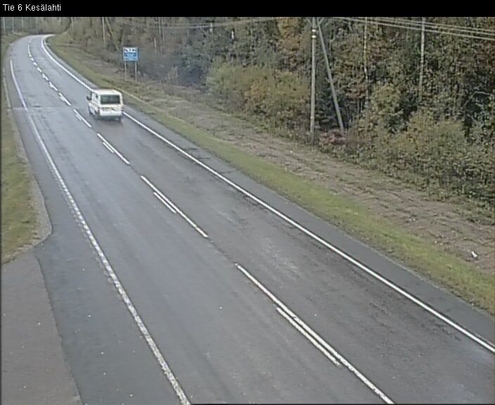 Weather Camera Image Road 6 Kitee, Kesälahti, Kitee, Pohjois-Karjala